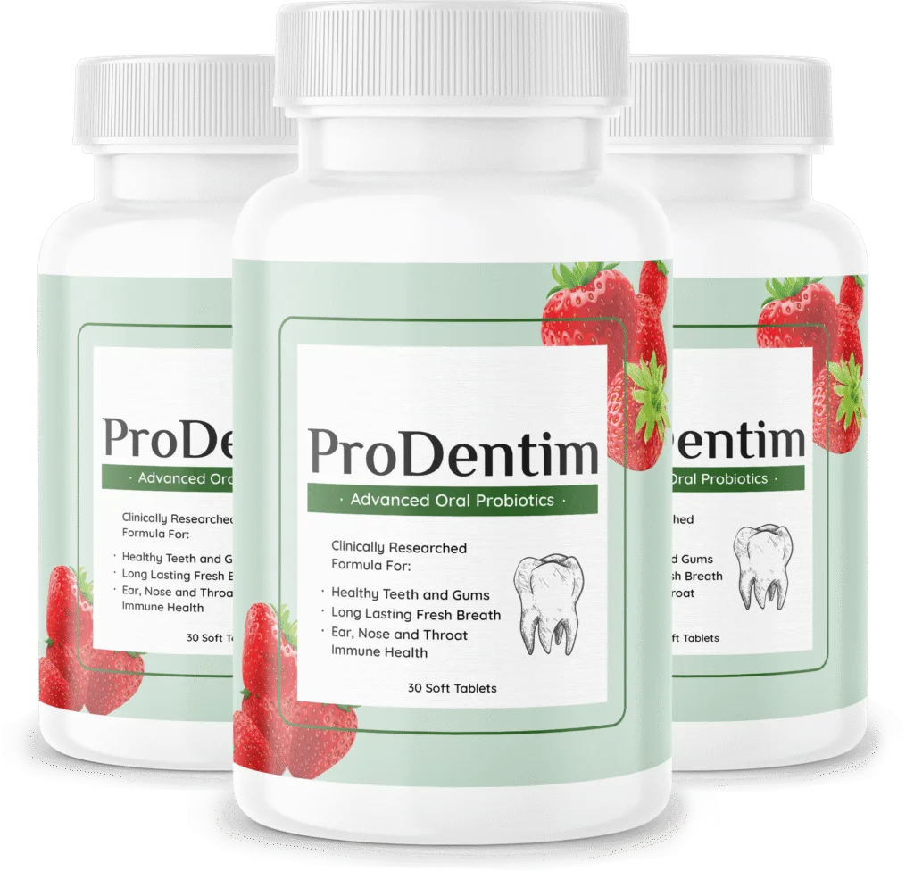 ProDentim official 3 bottle package